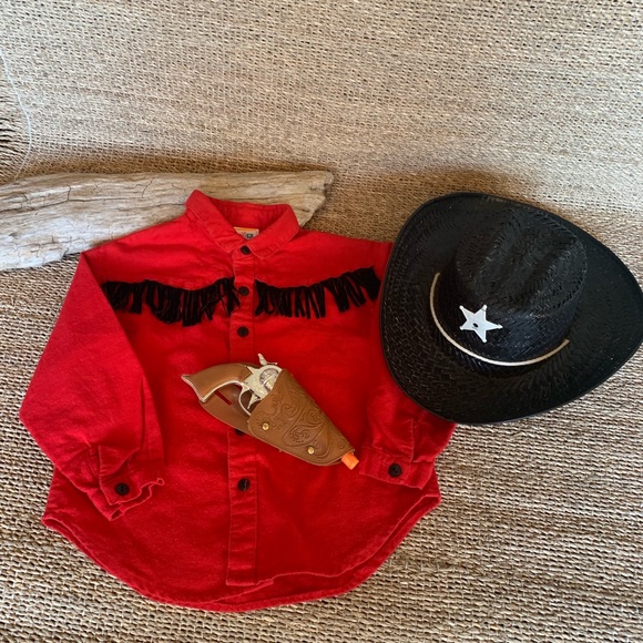 Other - Kids western cowboy sheriff costume size 6